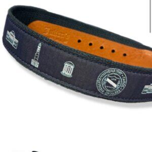 Julian's UNC, University of North Carolina Icons Ribbon Belt, Size 34